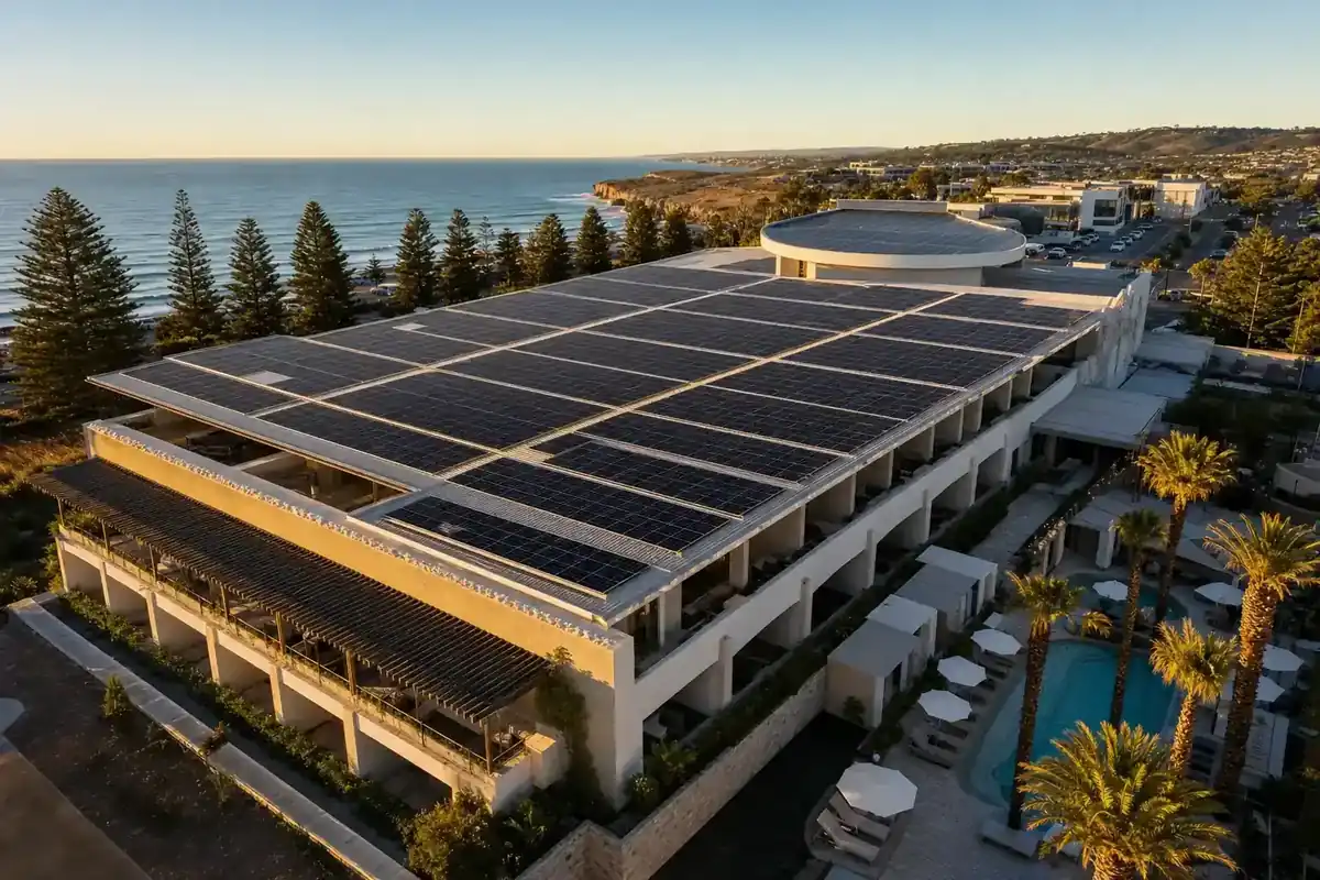 Commercial solar for Hospitality & Tourism in South Australia