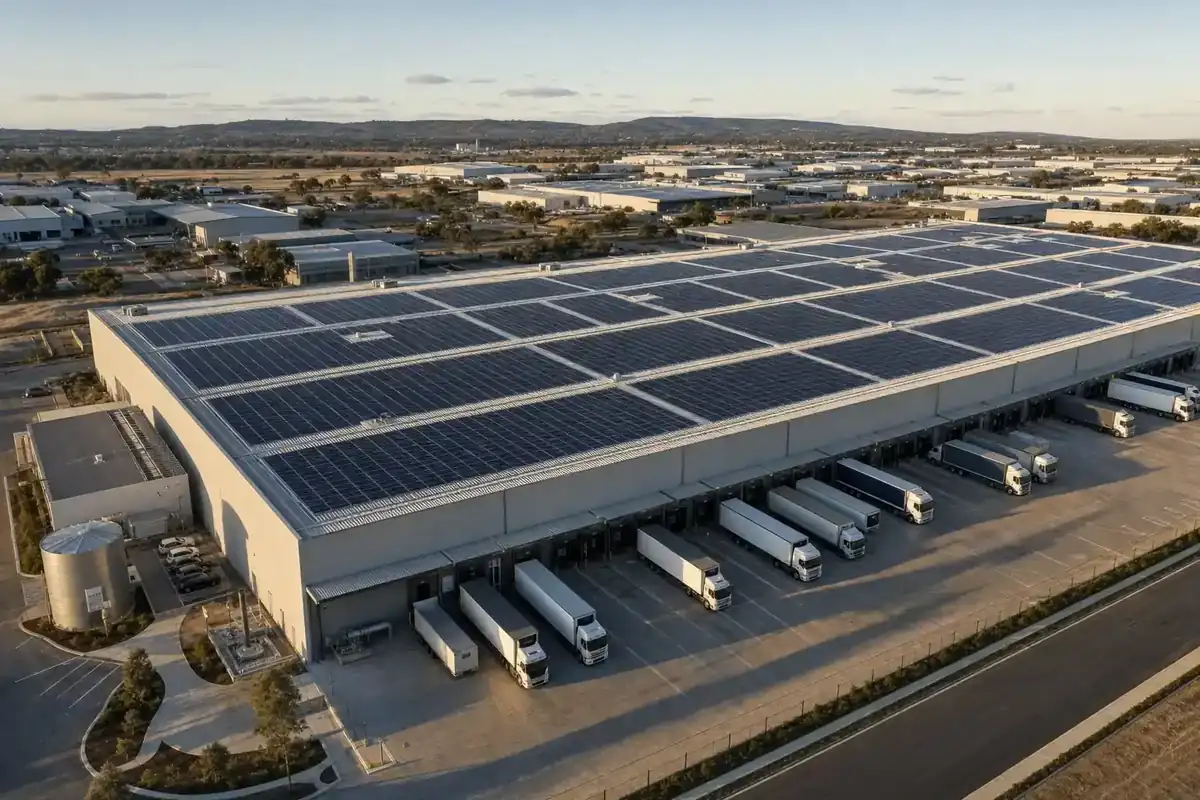 Commercial solar for Warehousing & Logistics in South Australia